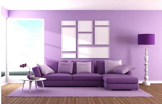 【天津塞纳春天装饰】皇家紫——紫色卧室空间富有浪漫梦幻色彩的高贵优雅。