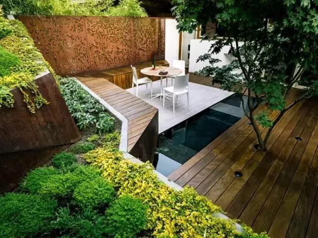 【天津塞纳春天装饰】有一种庭院，叫做下沉庭院