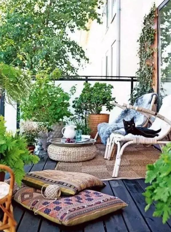 【天津装饰公司】阳台是属于自己的私家小花园