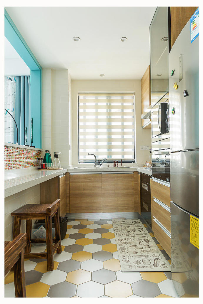 【70㎡现代风格装修案例】小户型厨房如何装修，都有哪些注意事项