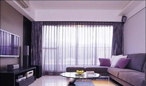 【天津河西装修客厅窗帘色彩搭配】客厅窗帘装饰搭配用什么颜色好？
